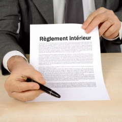 règlement intérieur
